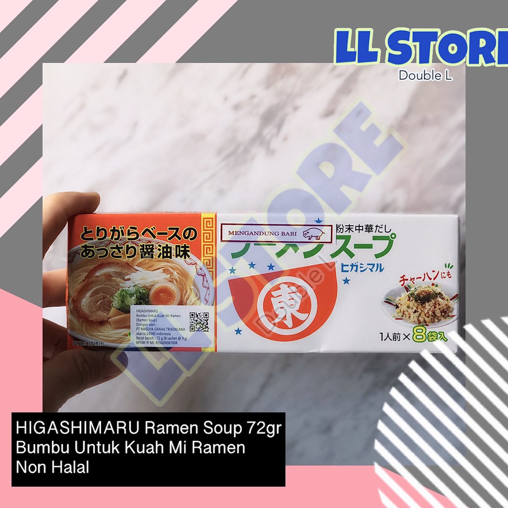 

HIGASHIMARU Ramen Soup 72 g | Bumbu Kuah Mi Ramen Jepang