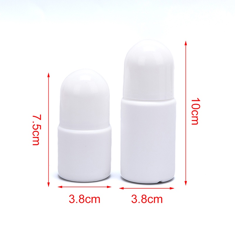 # Kaos T-Shirt Wanita Lengan Pendek Motif Print #5pcs Botol Plastik Kosong Portable 30 / 50ML Untuk Essential Oil