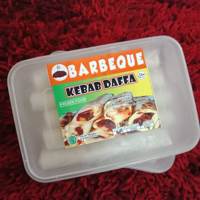 

Kebab daging sapi rasa barbeque (Barbeque Sauce)