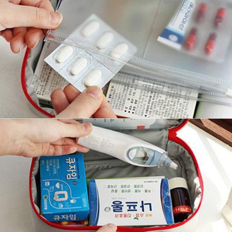 Tas Pouch P3K First Aid Kit Bag Touch P3K Tas Obat Kesehatan Mobil Rumah