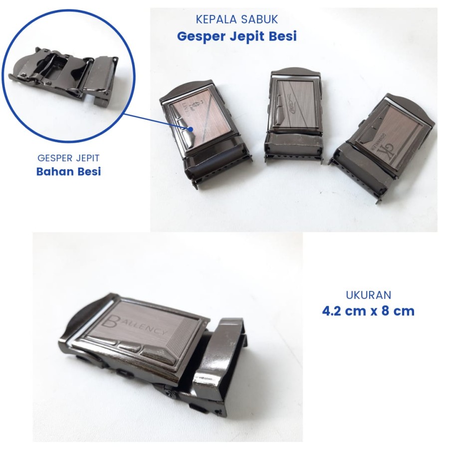 Kepala Ikat Pinggang | Kepala gesper model Jepit