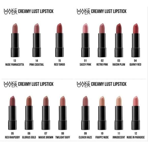 130264 MAKE OVER LIPSTIK CREAMY LUST