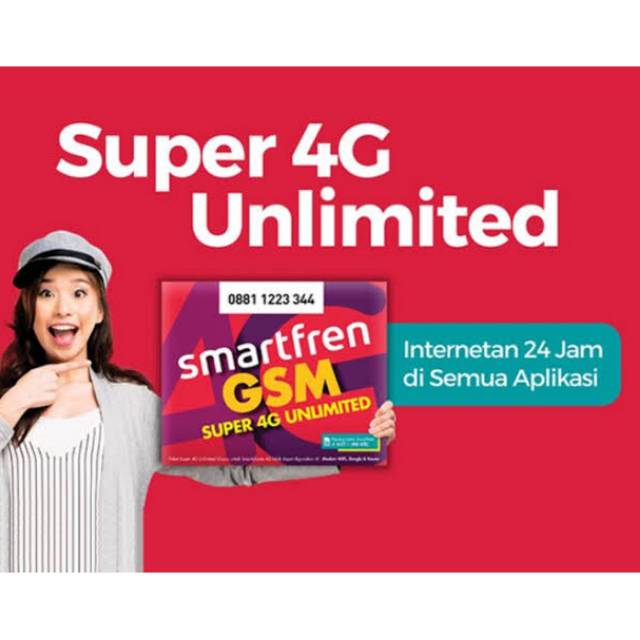 Kartu Smartfren unlimited 1 bulan