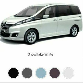 Cat mobil mazda biante snowflake white