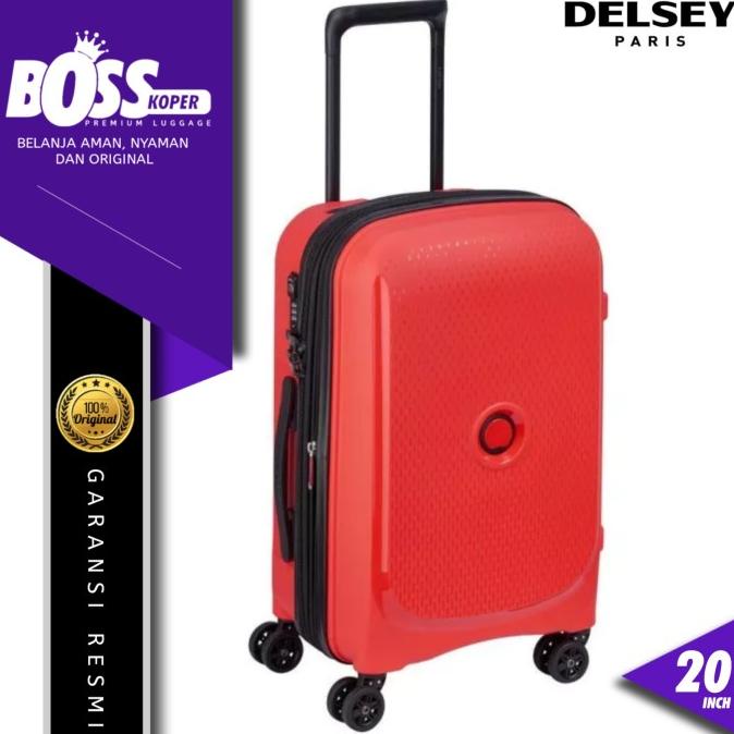 KOPER 20 INCH DELSEY (BELMONT PLUS) HARDCASE SMALL BISA EXPAND + TSA FGD5465FDG