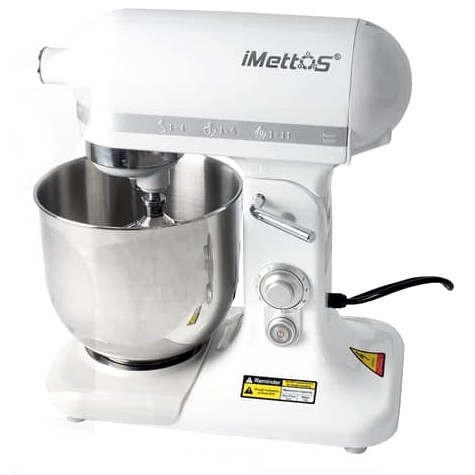 Jual Mixer Adonan Roti 7 Liter 7500-IMETTOS (Warna White) Mixer Murah