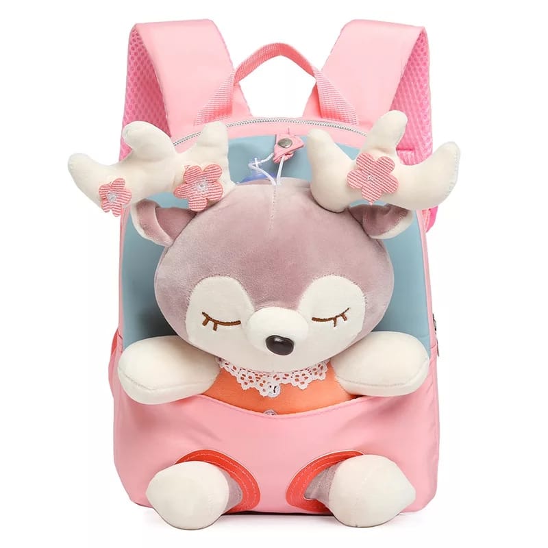 Ransel BAYAR DI TEMPAT BONEKA MINI KARAKTER / Perempuan / Backpack Boneka untuk Anak Perempuan Hewan