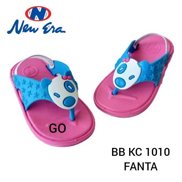 sogo NEW ERA BB KC 1010 Sandal Japit anak Sandal Tali Karet Belakang Original Karakter Snopy