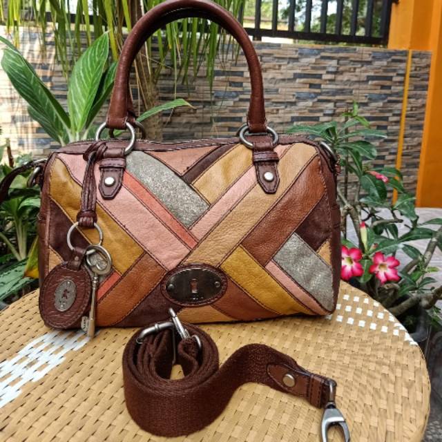 TAS WANITA PRELOVED "FOSSIL MADDOX PW" VINTAGE