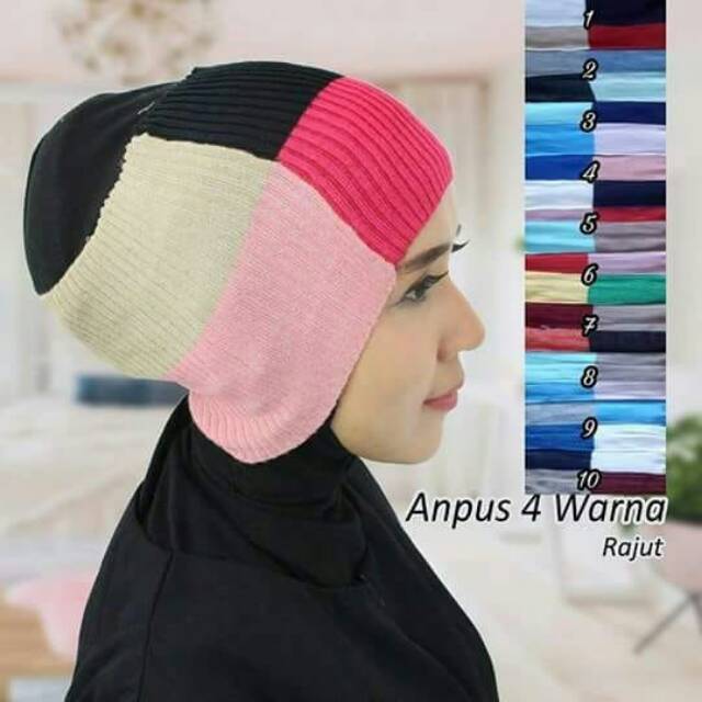 10pcs Inner rajut 4 warna