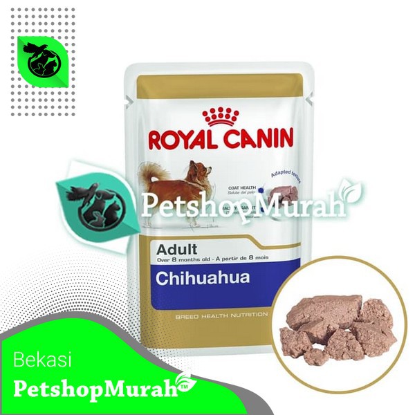 Makanan Anjing Royal Canin Chihuahua Pouch 85gr Dog Wet Food Chihuahua Sachet