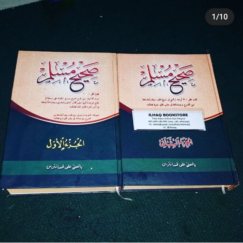 shohih muslim 2 jilid makna pesantren lengkap petuk kwagean