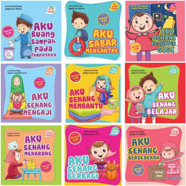 Buku seri Aku Anak Hebat  BK0040