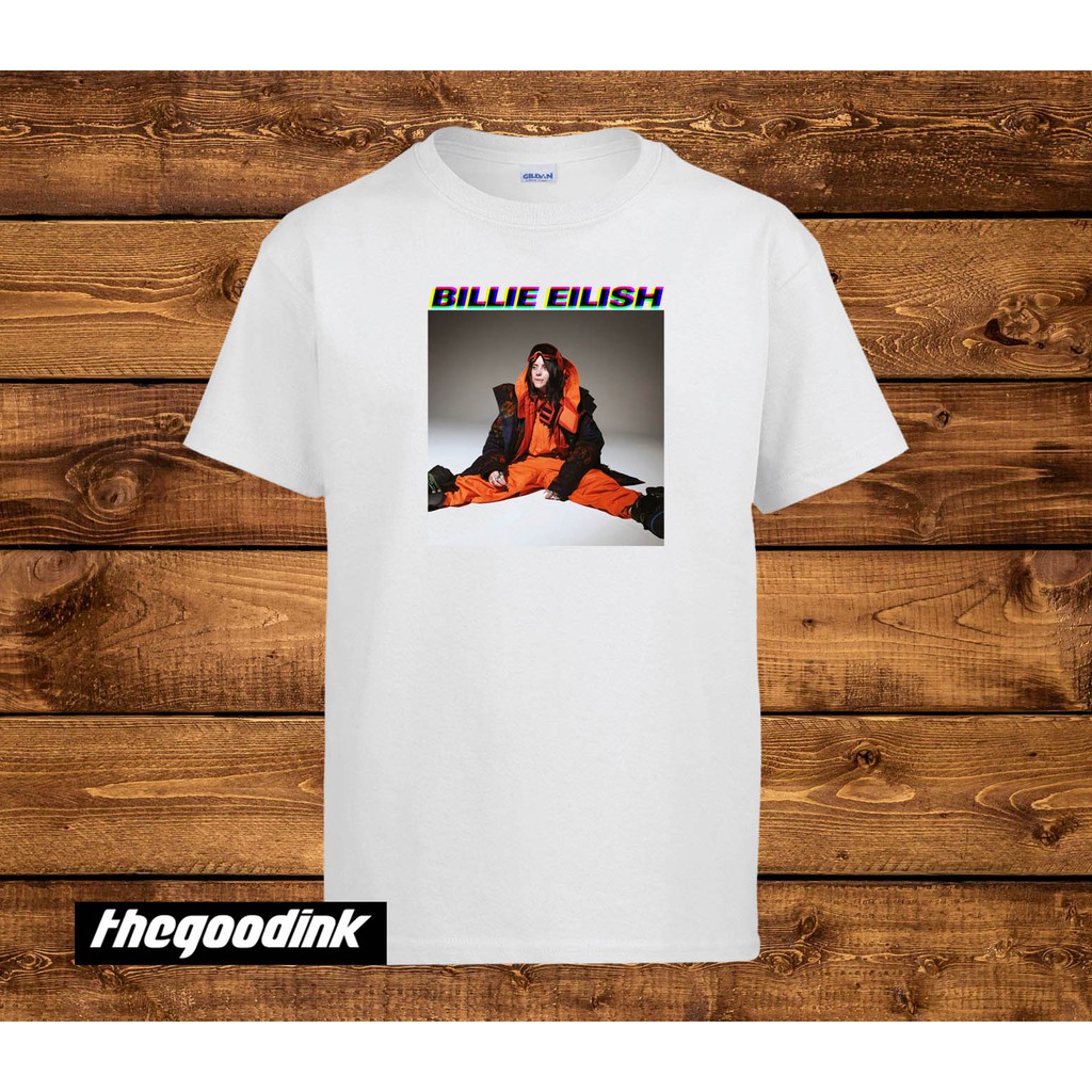 Kaos Billie Eilish - Photo 9 - Original Gildan T-shirt
