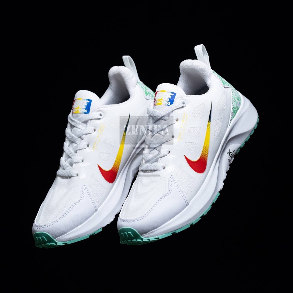 Sepatu Sneakers Wanita Zoom X Spatu Swpatu Kets Snakers Snikers Cewe Cewek Perempuan Dewasa Putih-6