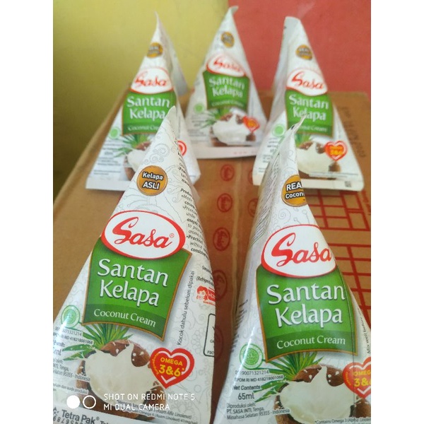 

Sasa Santan Kelapa Asli 65ml Expired 21/Juni/2023