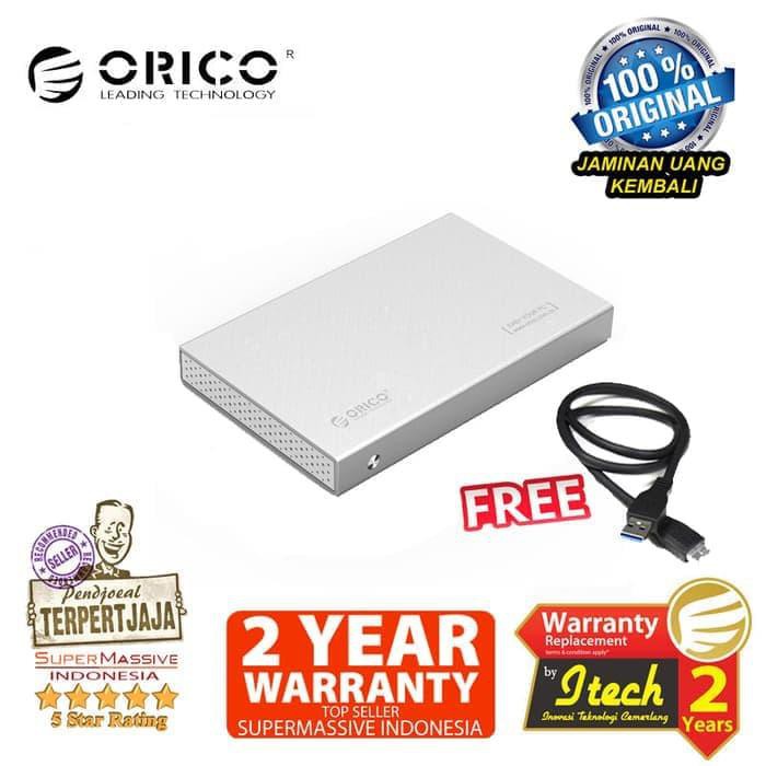 Promo ORICO 2518S3 SATA3 Aluminum 2.5 inch Hard Drive Enclosure usb hub 30 Limited