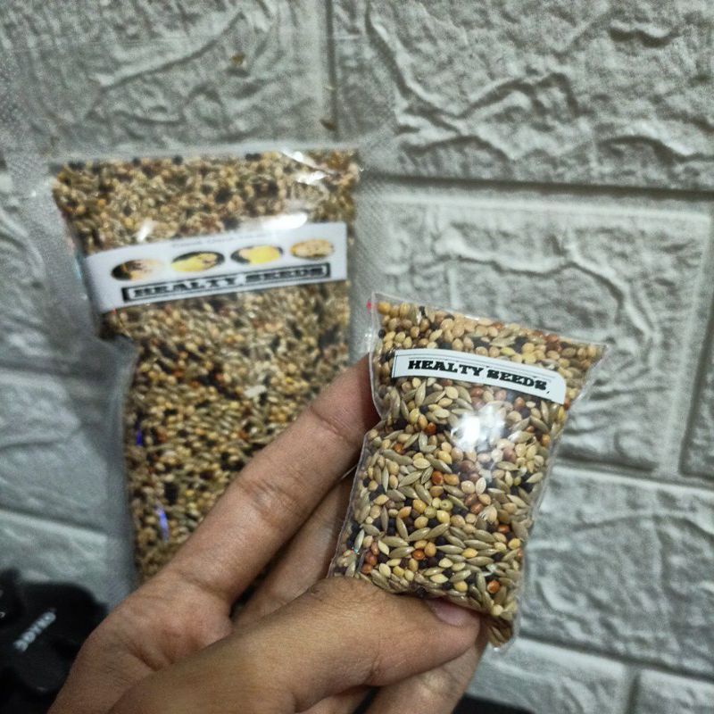 Healty Seed Pakan Hewan Penyuka Biji-Bijian MINI Pack Murah Ekonomis HealtySeed