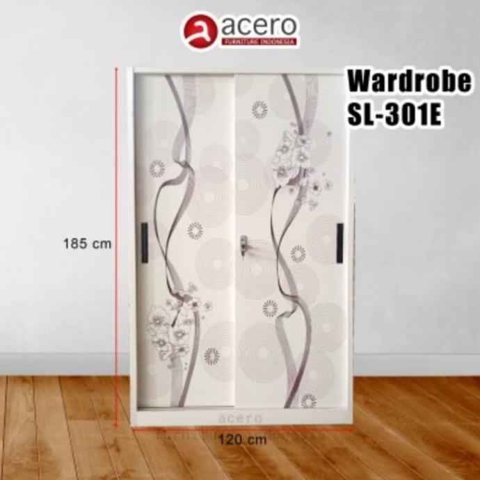 Lemari Pakaian Besi Sleding Temmyhardi