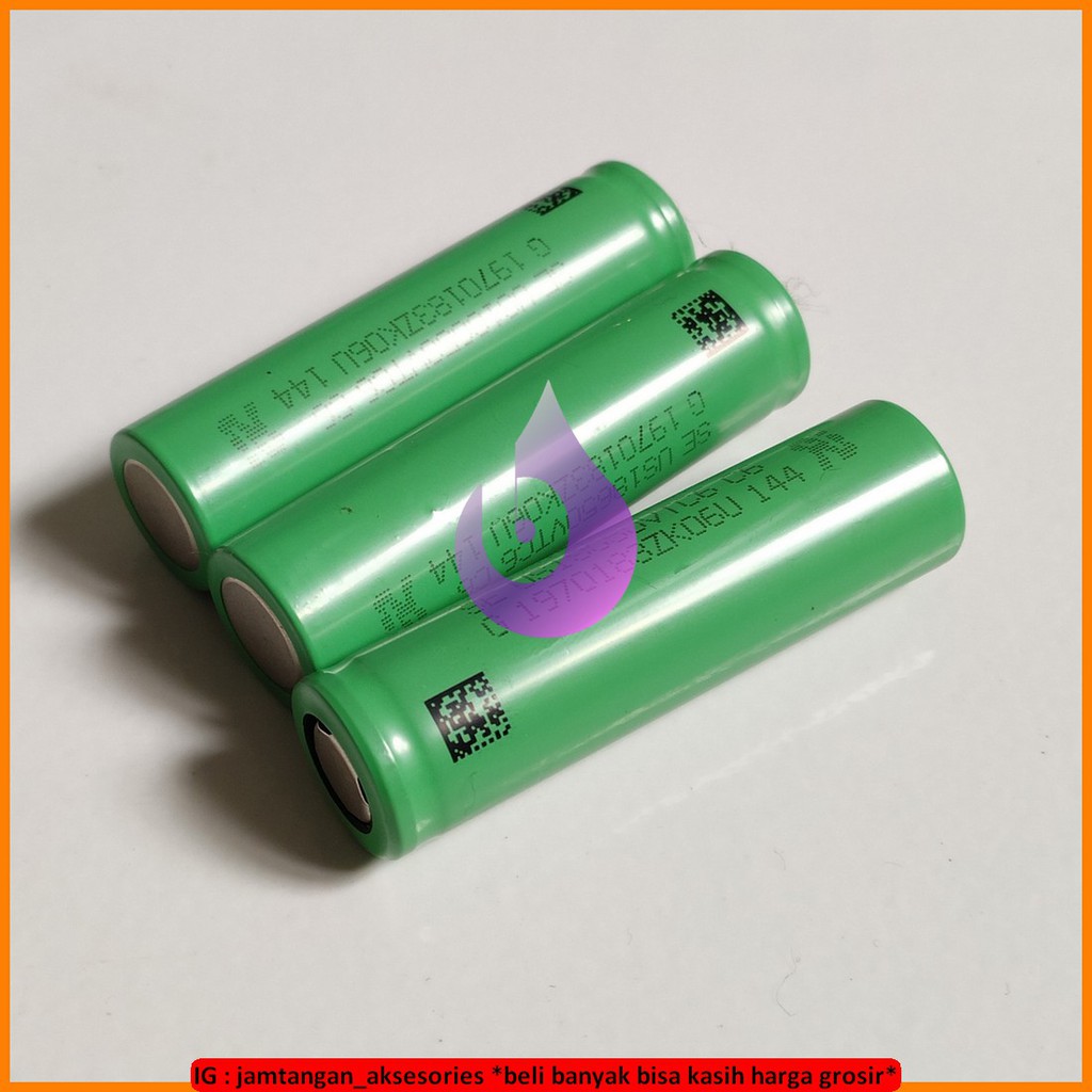 BATERAI BATTERY BATREI VAPE ROKOKELECTRIK 18650 RECHARGEABLE RATA