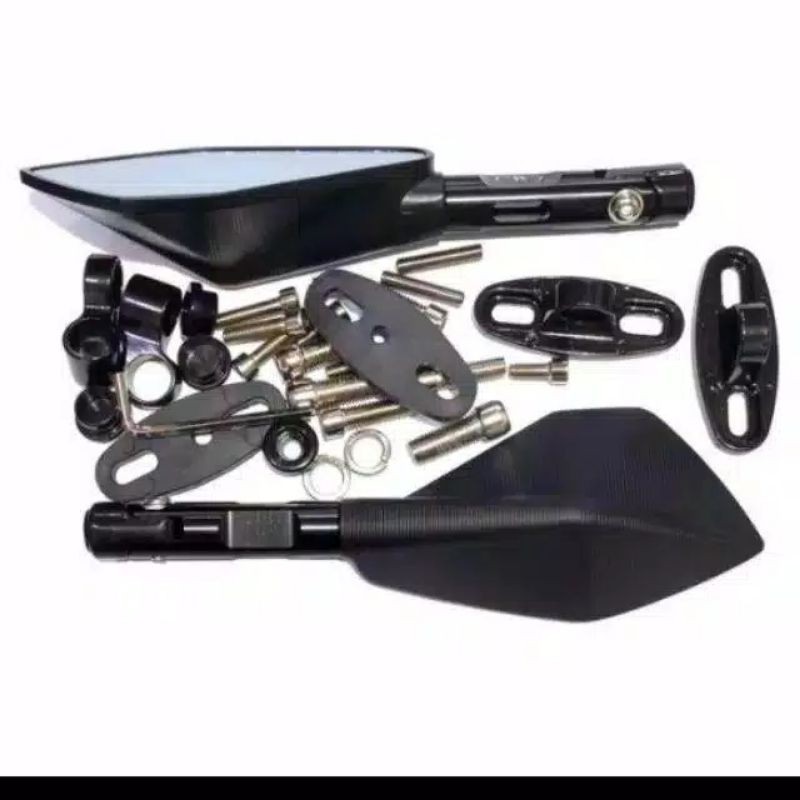 SPION TOMOK V5 & V2 UNIVERSAL NMAX,AEROX,PCX,VARIO,BEAT,MIO,VIXION,R15,CBR,NINJA-V5 black