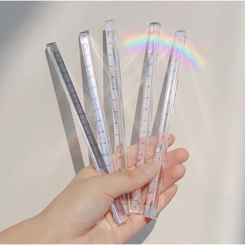 

Penggaris Transparan Bentuk Segitiga 15-20 cm