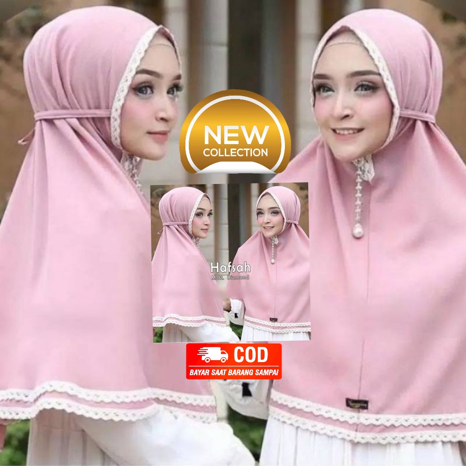 Bergo Hafsah Bergo 2 layer Renda Bergo Maryam Bergo Hafhsah Diamond Bergo Hafsah Diamond Hijab Insta