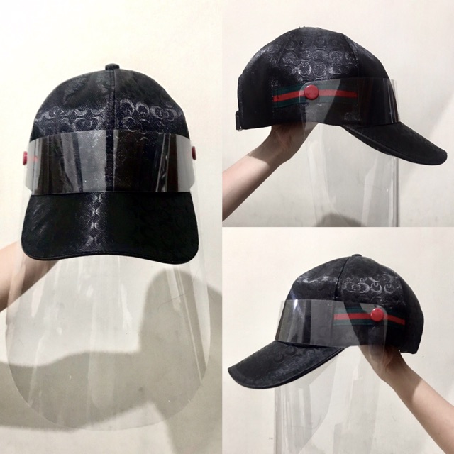 Protection Hat model cap / topi corona / topi corona keren / pelindung wajah mata