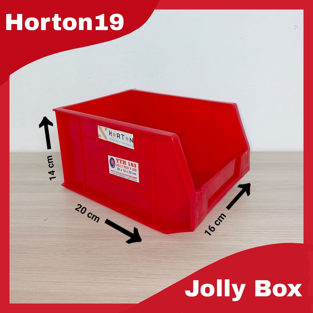 JOLLY BOX BESAR - KOTAK PERKAKAS - KOTAK AKSESORIS - KOTAK BAUT