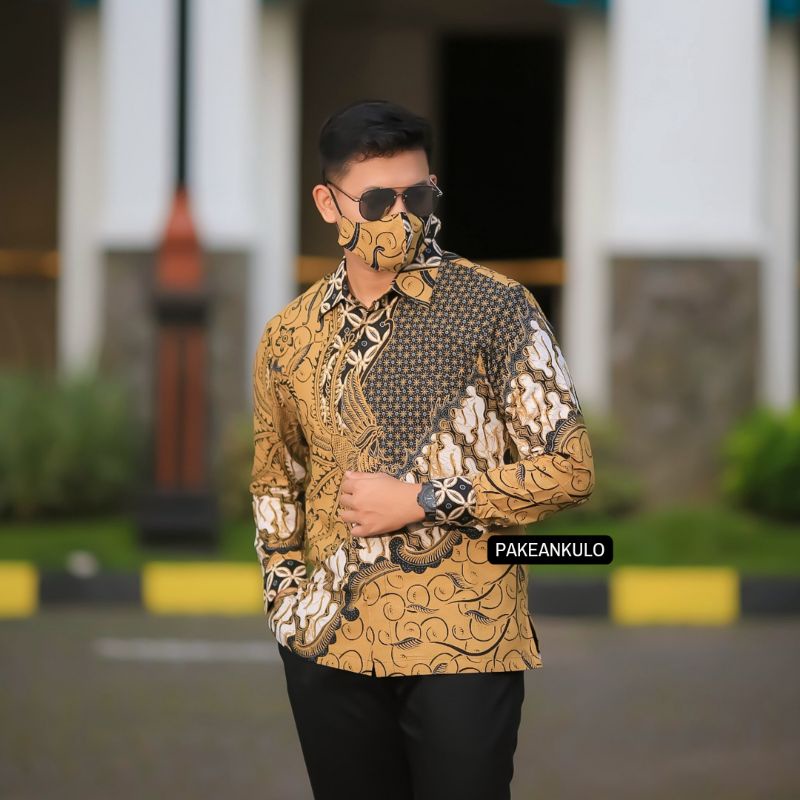 Batik Premium Pria Slimfit || Motif Aryasatya