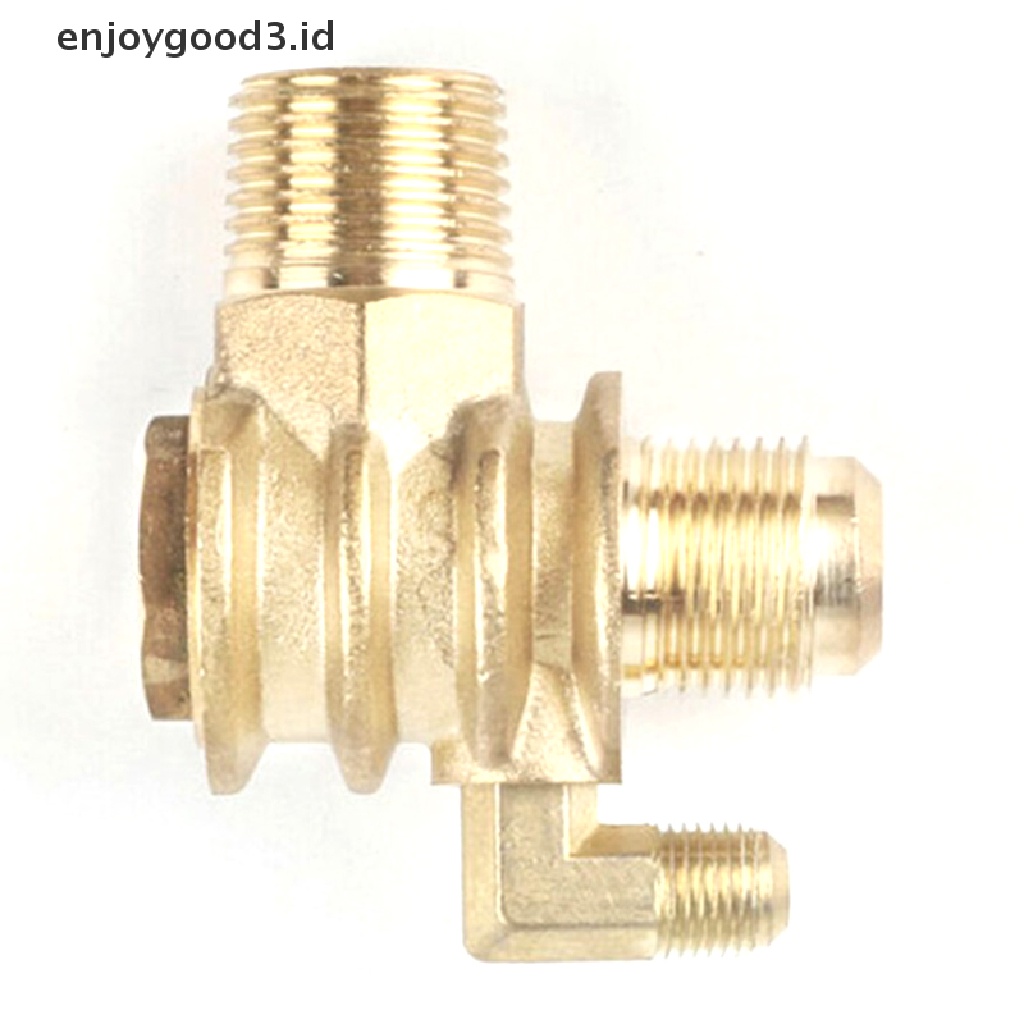 Kompresor Udara 3 Arah Male-Threaded Ukuran 20x19 X 10mm