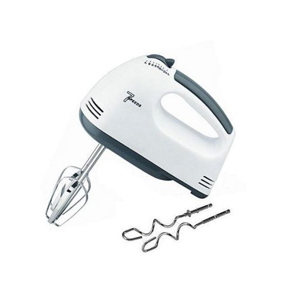 Mixer 7lvl speed /HAN RIVER Hand Mixer HE -133 / HE -133 - Putih-Hitam/pengaduk pengocok telur