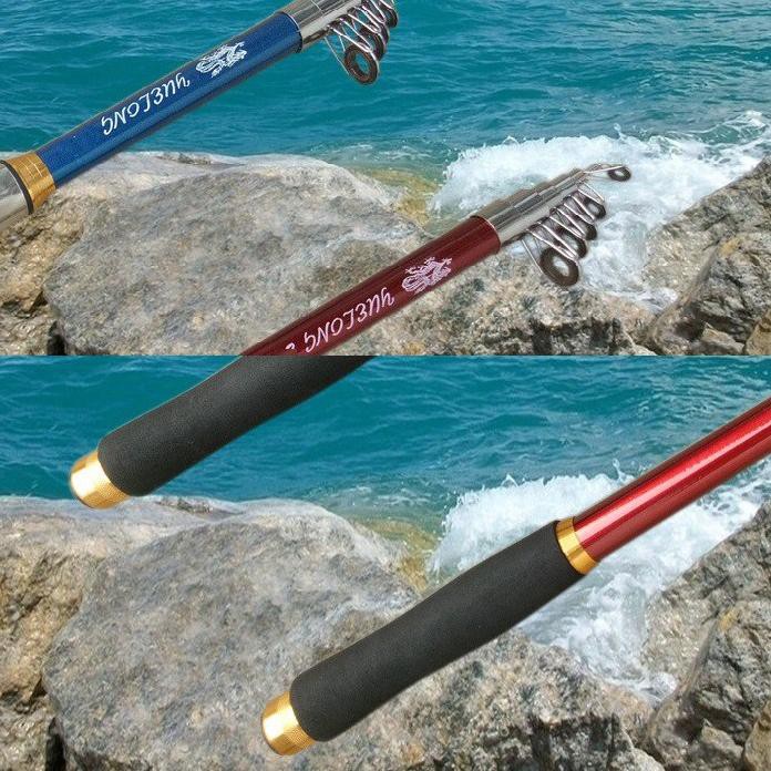 AAF « Joran Pancing Fishing Rod Pancingan Glass Fiber Alat Pancing Ikan Mancing Rod Laut Danau Bests