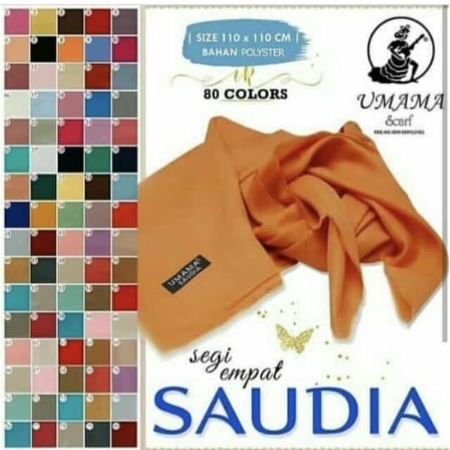 Segi empat hijab saudia ansania