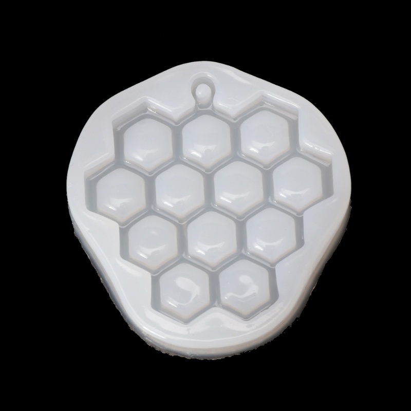 SIY  Bee Honeycomb Liquid Silicone Mold DIY Resin Grape Jewelry Making Pendant Mould