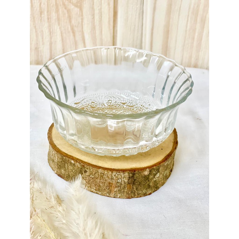 Mangkok Kaca Kedaung PM 4B / Mangkok Saus Sambal Bumbu / Mangkok 11 cm