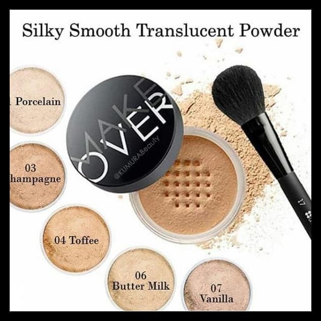 ✿ MADAME ✿ MAKE OVER SILKY SMOOTH TRANSLUCENT POWDER / BEDAK TABUR MAKE OVER ORIGINAL