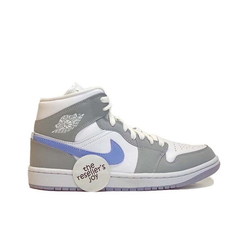 Nike Air Jordan 1 Mid Wolf Grey (100% AUTHENTIC)