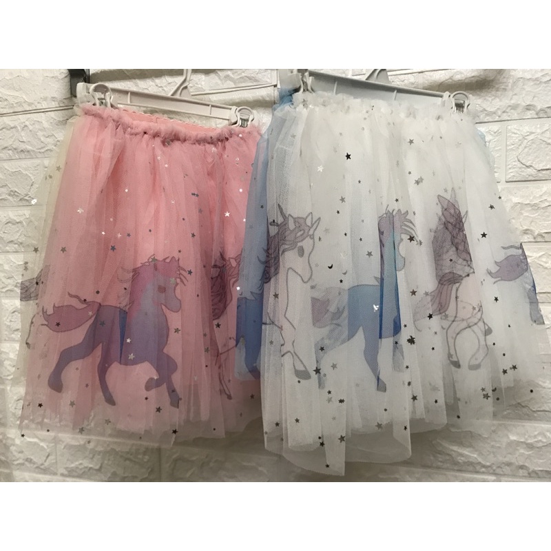 Rok Tutu Anak Motif Unicorn