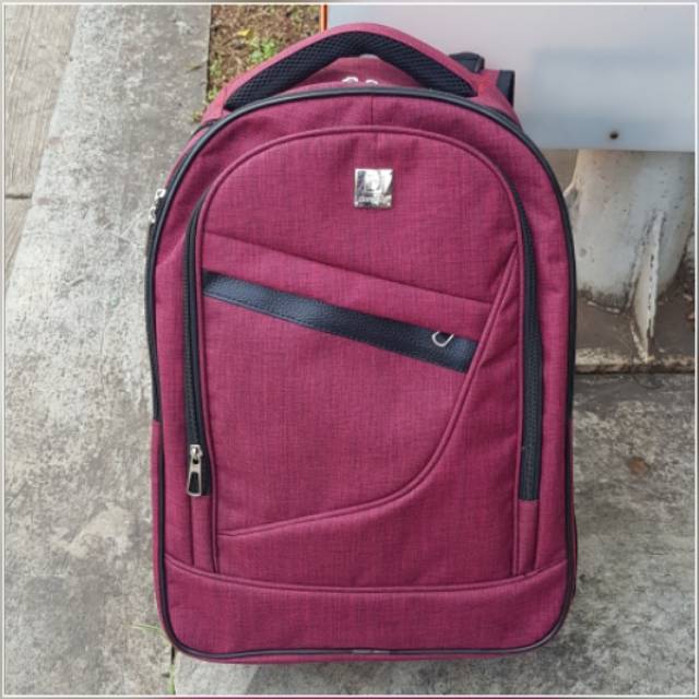 Ransel Pria Ransel Kasual Perjalanan Sekolah Laptop Pria Multifungsi Tahan Air Tas Oxford Ransel Olahraga Luar Ruangan Hitam