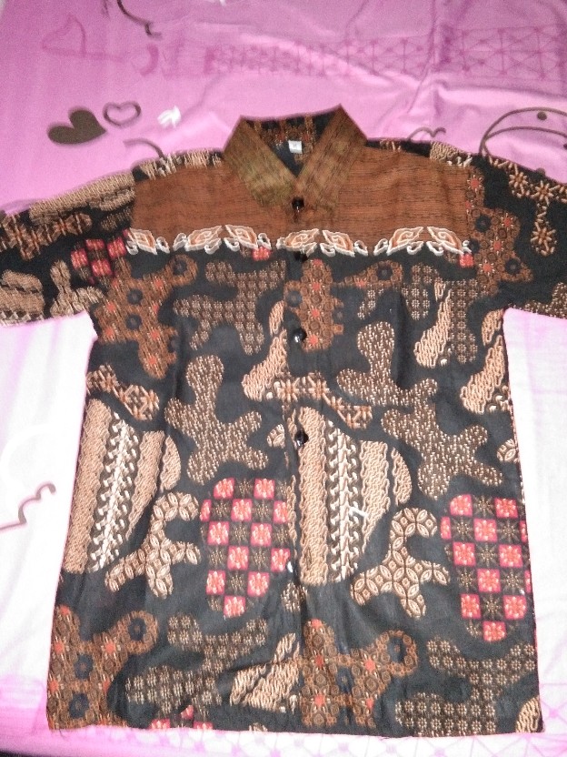 Couple Batik Ayah Ibu Anak Motif Semar Jagad Kids Fashion Terlengkap