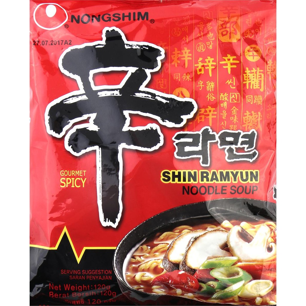 

Nong Shim Noodle Shin Ramyun Mushroom 120G ACCJKT