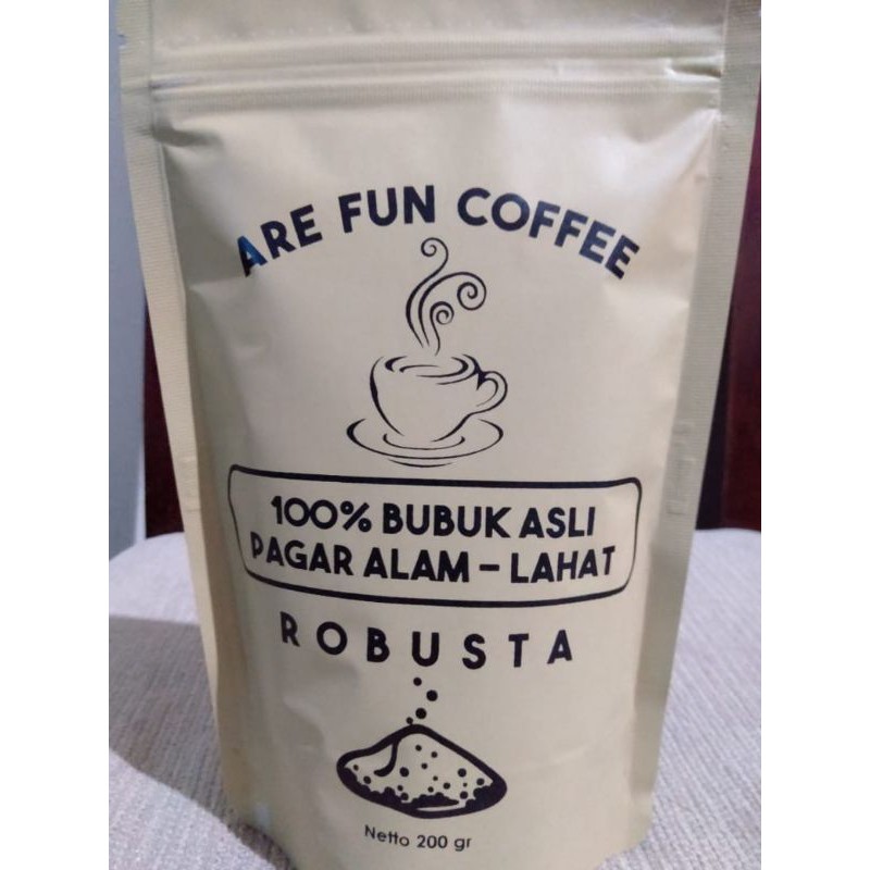 KOPI BUBUK ASLI PALEMBANG LAHAT ROBUSTA