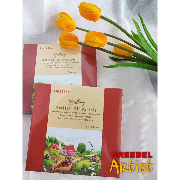 

Greebel Artist Oil Pastel 24 Warna