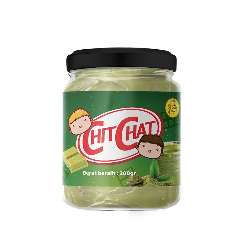 

Olesinajah Selai Chit Chat - Rasa Kit Kat Green Tea 200gr