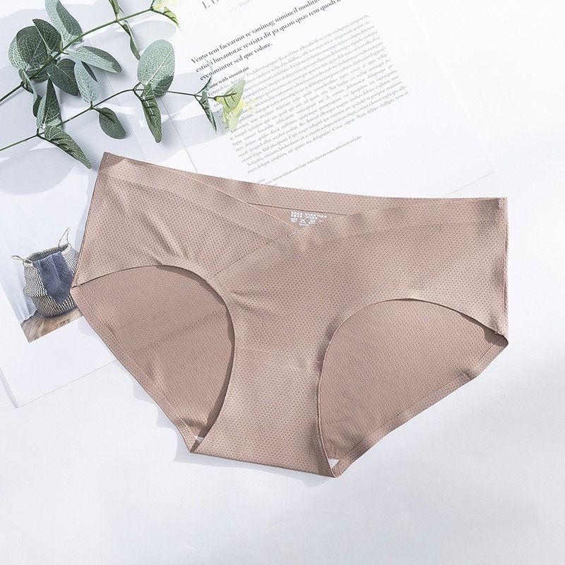 ELFYDO W236 Celana Dalam Hamil Seamless CD Hamil Low Waist CD Ibu Hamil Sepinggul