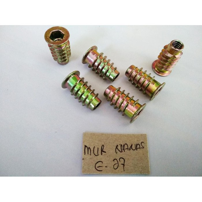 Mur Nanas E-27 (OD 6 x 20) 6mm 6 mm Dijamin Termurah