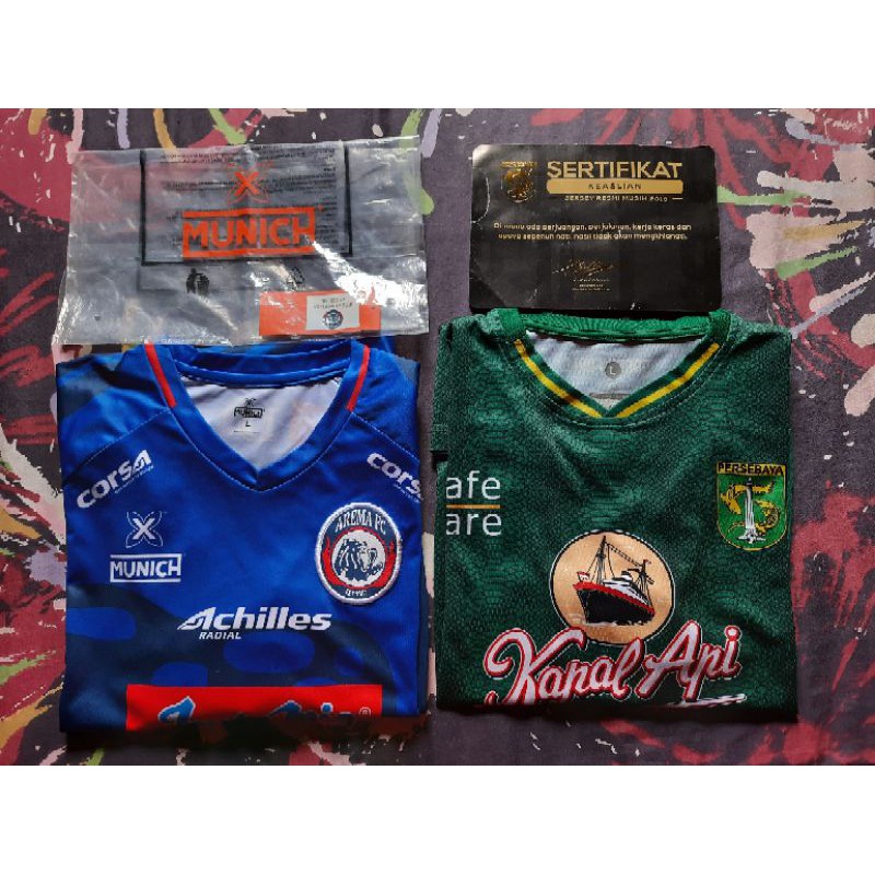 [ COD ] Jersey Original Persebaya 2019 // Jersey Original Arema 2019 // Sepaket