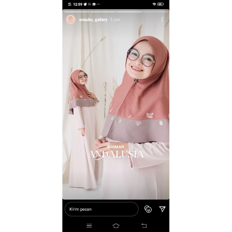 Andalusia khimar by aneuku gallery