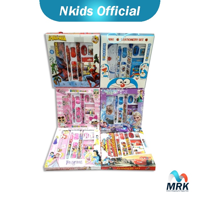 

Paket Lengkap Alat Tulis Jumbo / Study Set 9in1 Anak Sekolah